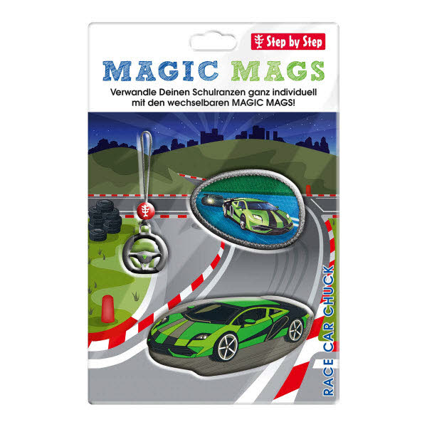 Step by Step MAGIC MAGS "Race Car Chuck”