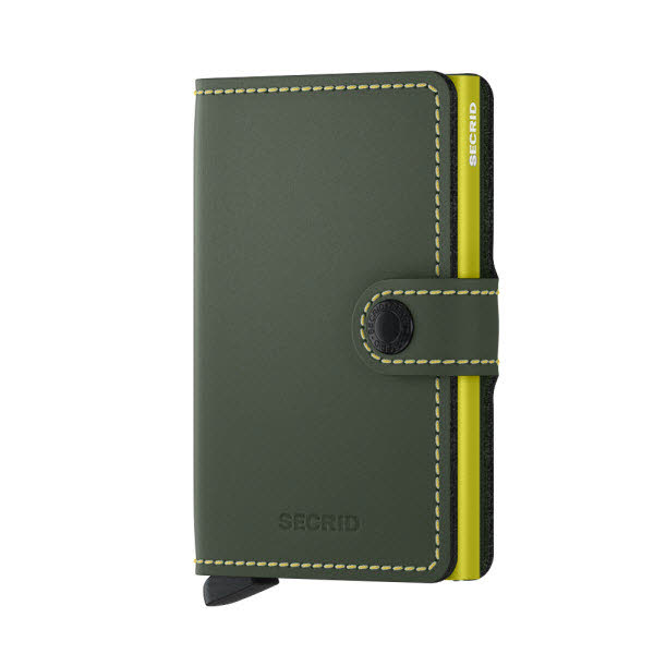 Secrid Miniwallet Matte Green & Lime