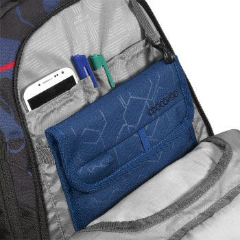 Coocazoo Rucksack PORTER, Lava Lines Porter