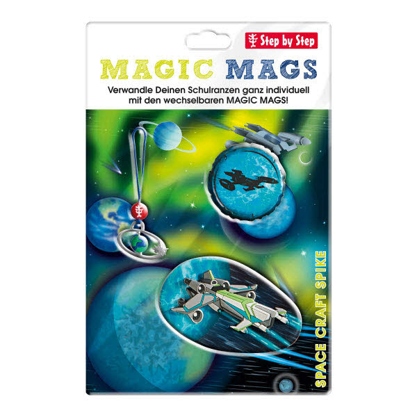 Step by Step MAGIC MAGS "Space Craft Spike"