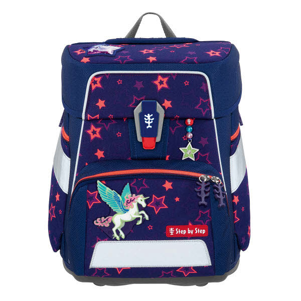 Step by Step SPACE SHINE Schulranzen-Set "Pegasus Nig Space