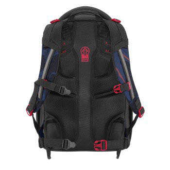Coocazoo Rucksack PORTER, Lava Lines Porter