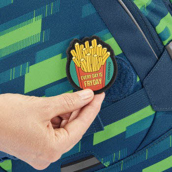 Coocazoo Rucksack MATE, Lime Stripe Mate