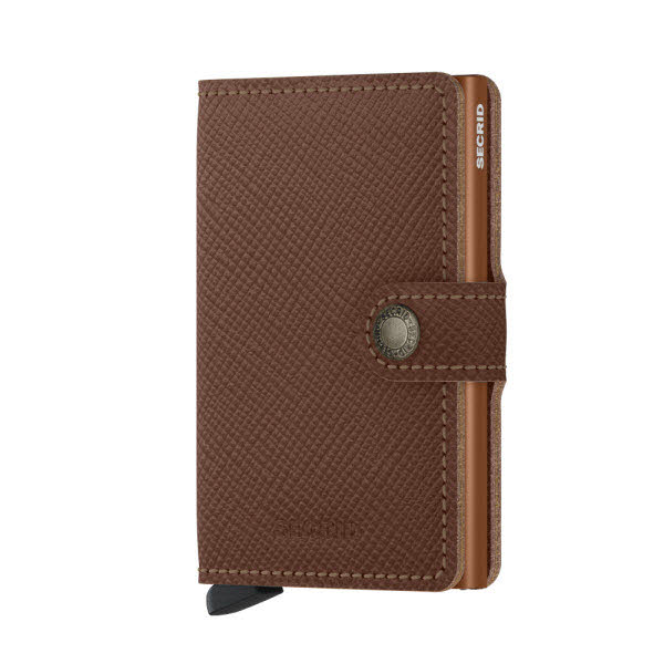 Secrid Miniwallet Saffiano Caramel