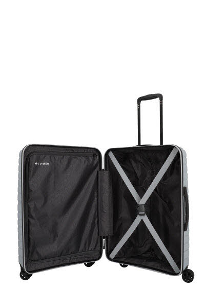 Travelite TRIENT 4w Trolley M, Silber