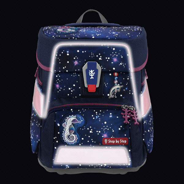 Step by Step SPACE REFLECT Schulranzen-Set "Star Seah Space