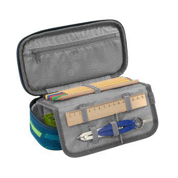 Coocazoo Schlampermäppchen, Lime Stripe